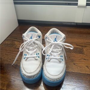 Youth Air Jordan 3 Harbor Blue